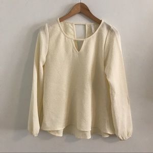 Xhilaration white blouse top size PS